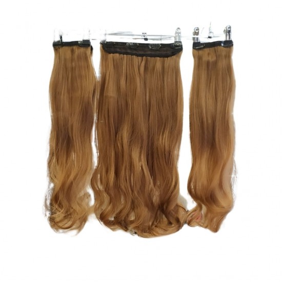 Ankarada 1 Adet Yarımay Çıtçıt 2 Adet Yan Çıt Çıt Postiş Karamel