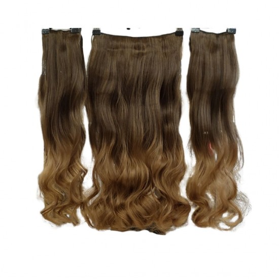 Ankarada 1 Adet Yarımay Çıtçıt 2 Adet Yan Çıt Çıt Postiş Fındık Kabuğu Ombre