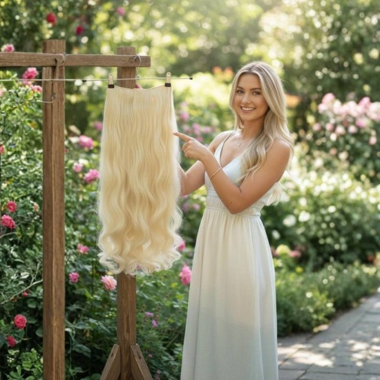 Ankarada 1 Adet Yarımay Çıtçıt Postiş Platin