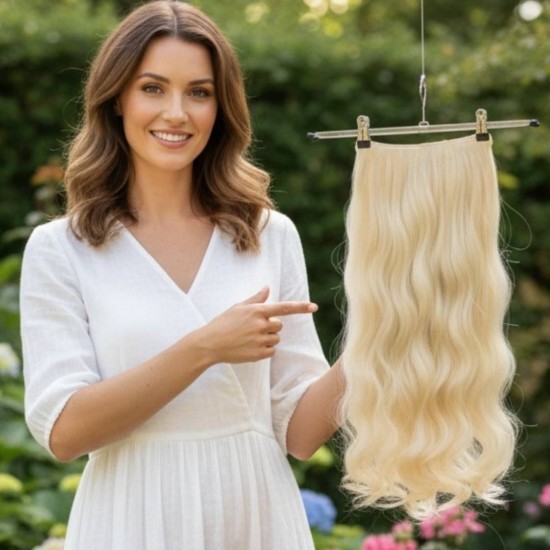 Ankarada 1 Adet Yarımay Çıtçıt Postiş Koyu Platin